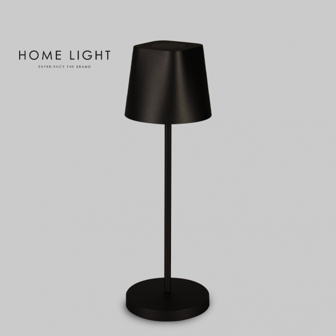 stona lampa punjiva crna